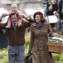 Allied - Un'ombra nascosta: Brad Pitt e Marion Cotillard insieme sul set del film