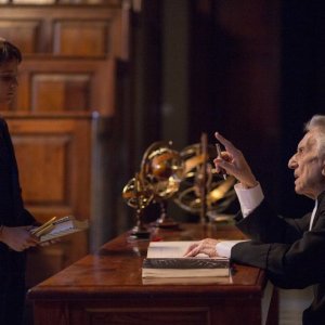 Fai bei sogni: Roberto Herlitzka e Nicolò Cabras in una scena del film