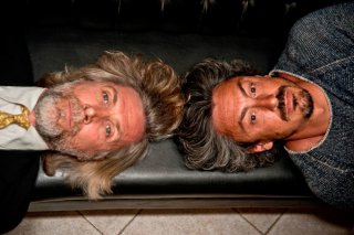 In bici senza sella: Michele Bevilacqua e Luca Scapparone in una scena del film