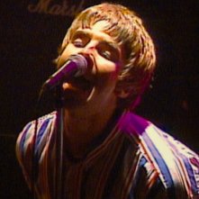 Oasis: Supersonic, Liam Gallagher in un'immagine del documentario