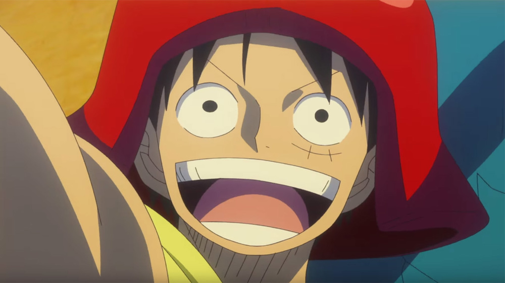 Una scena di One Piece