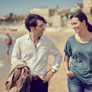 Quel bravo ragazzo: Herbert Ballerina e Daniela Virgilio in una scena del film