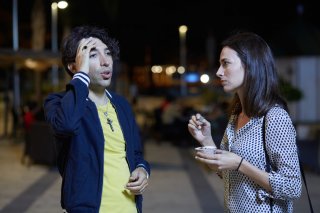 Quel bravo ragazzo: Herbert Ballerina e Daniela Virgilio in un momento del film