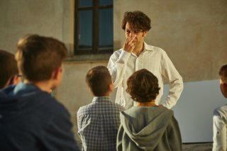 Quel bravo ragazzo: Herbert Ballerina in un momento del film