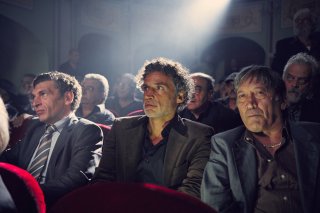 Quel bravo ragazzo: Ninni Bruschetta, Enrico Lo Verso e Tony Sperandeo in una scena del film