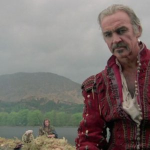 Sean Connery in una scena di Highlander