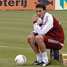 Zlatan Ibrahimovic - Diventare leggenda: un'immagine del calciatore in allenamento ai tempi dell'Ajax