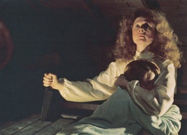 Carrie: Sissy Spacek e Pieper Laurie in una scena del film