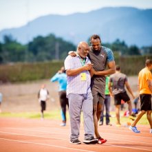 I Am Bolt: il campione durante una sessione di allenamento