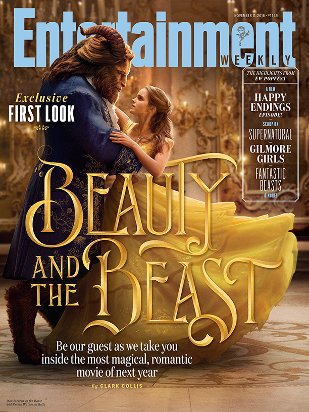 Beauty and the Beast: la copertina di Entertainment Weekly