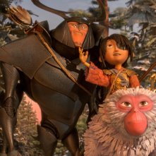 Kubo e la spada magica: un momento del film animato