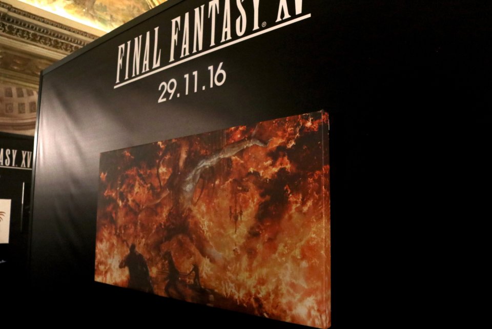 Lucca 2016: quadri in mostra al padiglione di Final Fantasy XV