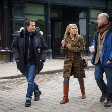 Animali Fantastici e Dove Trovarli: David Heyman, J.K. Rowling e David Yates sul set del film
