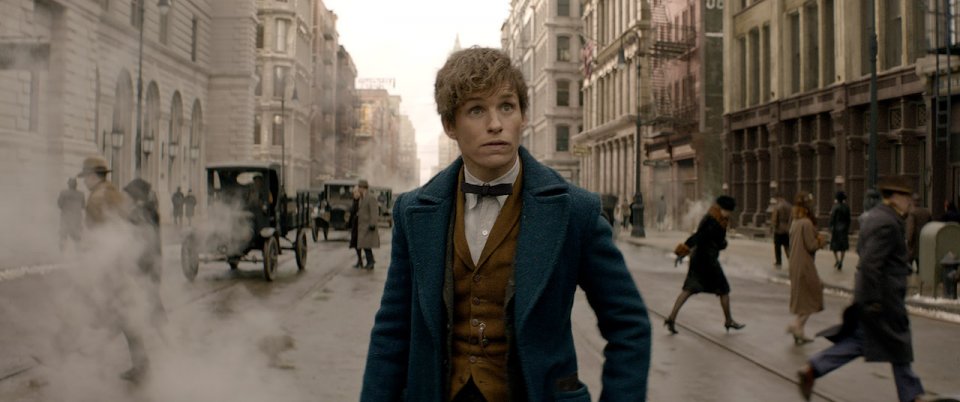 Animali Fantastici e Dove Trovarli: una foto di Eddie Redmayne, interprete di Newt Scamander