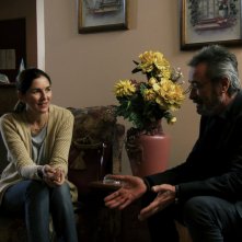 Il cittadino illustre: Oscar Martínez e Andrea Frigerio in una scena del film