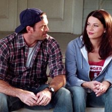 Una mamma per amica: Scott Patterson e Lauren Graham in una scena