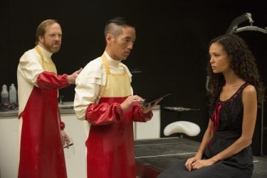 Westworld: Leonardo Nam, Ptolemy Slocum e Thandie Newton in The Adversary