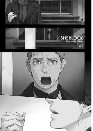 Sherlock: alcune vignette del manga