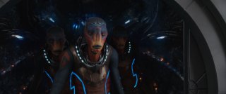 Valerian e la città dei mille pianeti: delle creature in una foto del film