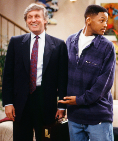 Donald Trump e Will Smith in Willy, il Principe di Bel Air