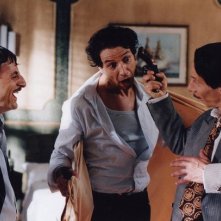 La leggenda di Al, John e Jack: Aldo, Giovanni e Giacolo in una scena del film