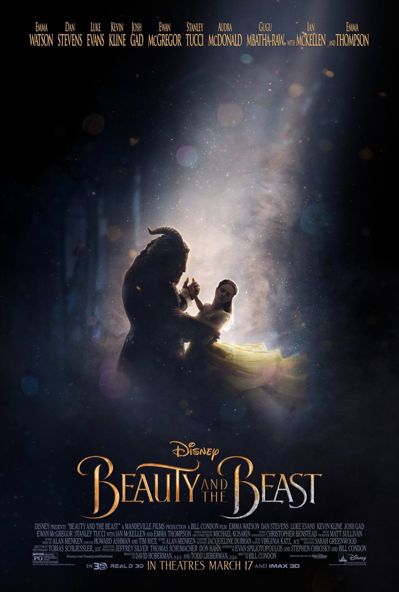 La bella e la bestia: il poster ufficiale