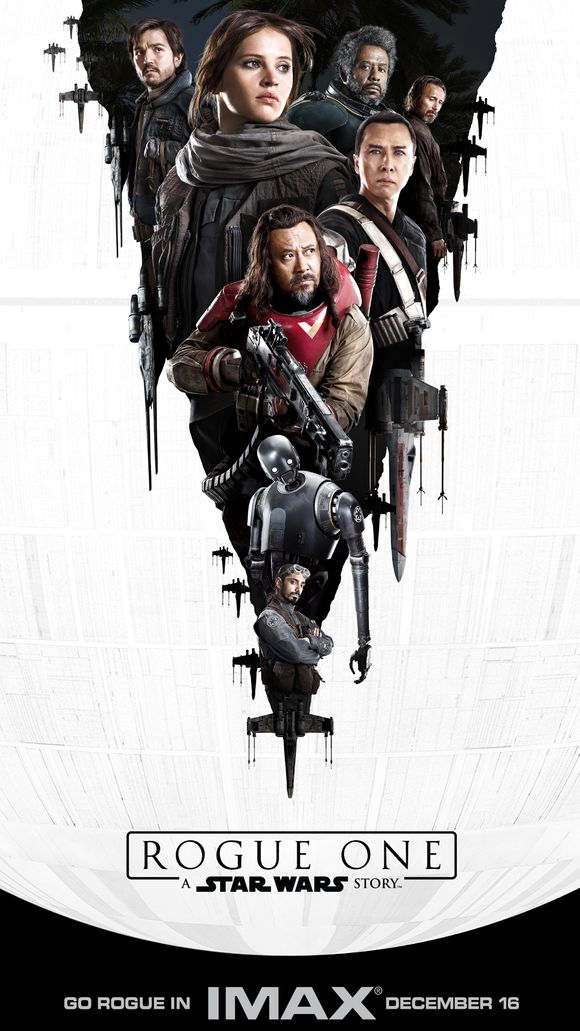 Rogue One: A Star Wars Story, la locandina della versione IMAX