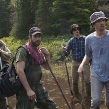 A Kid: Pierre Deladonchamps, Gabriel Arcand e Pierre-Yves Cardinal in una scena del film