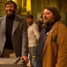 Free Fire: Armie Hammer con il regista Ben Wheatley sul set del film