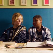 Morris from America: Markees Christmas e Carla Juri in una scena del film