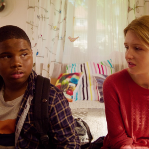 Morris from America: Markees Christmas e Lina Keller in una scena del film