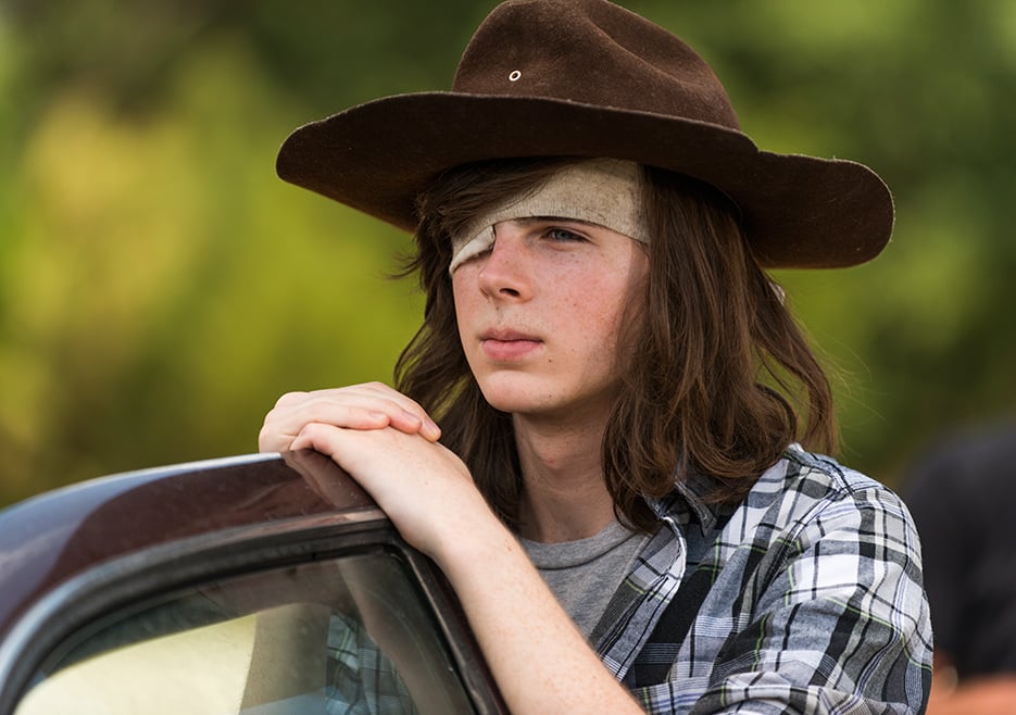 The Walking Dead Episode 705 Carl Riggs 935