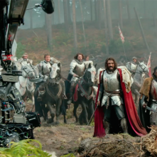 Transformers: The Last Knight, una foto dal set del film