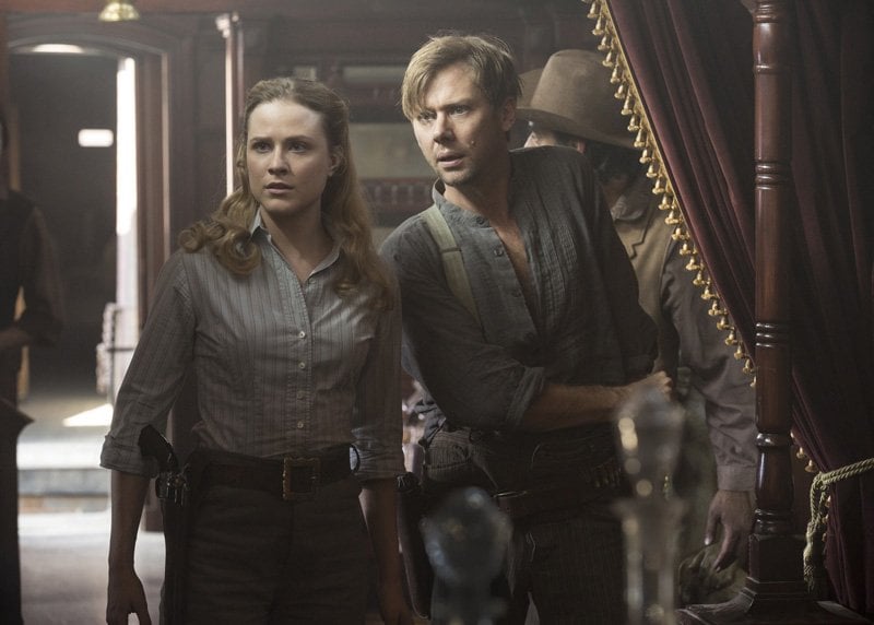 Westworld: Evan Rachel Wood e Jimmi Simpson in Trompe L'Oeil