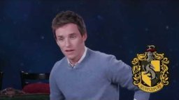 Eddie Redmayne - Hufflepuff PSA