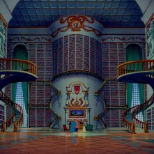 La Bella e la Bestia: la biblioteca del castello