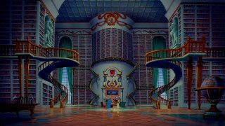 La Bella e la Bestia: la biblioteca del castello
