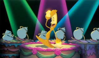 La Bella e la Bestia: Lumière in una foto del film