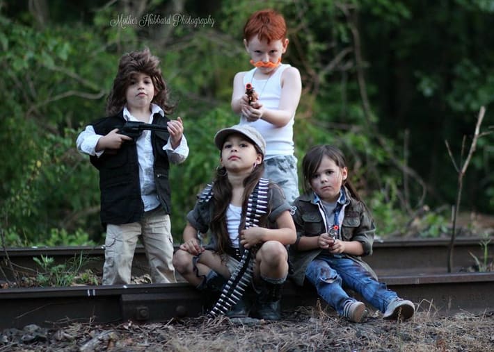 The Walking Dead foto bimbi