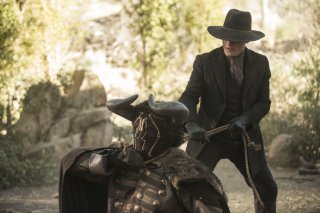 Westworld: Ed Harris in una foto della puntata Trace Decay