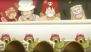 One Piece Gold: una divertente immagine del film