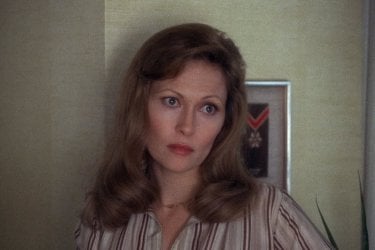 Quinto potere: un primo piano di Faye Dunaway