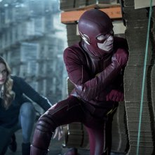 The Flash: Danielle Panabaker e Grant Gustin nella puntata Killer Frost