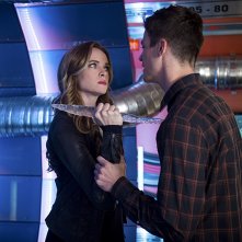 The Flash: Danielle Panabaker e Grant Gustin nella puntata Killer Frost