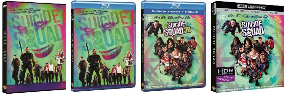 Le cover di Suicide Squad