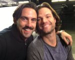 Una mamma per amica: bacio e bromance per Milo Ventimiglia e Jared Padalecki