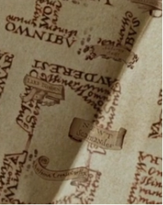 Harry Potter e il prigioniero di Azkaban: un fotogramma del film mostra il nome di Newt Scamander nella Mappa di Marauder