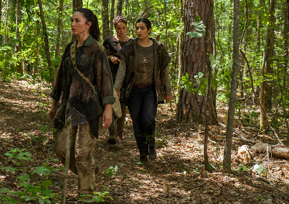 The Walking Dead: Nicola Barre, Briana Venskus e Alanna Masterson in Swear