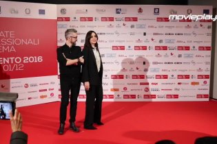 Ambra Angiolini al photocall di La verità, vi spiego, sull'amore a Sorrento