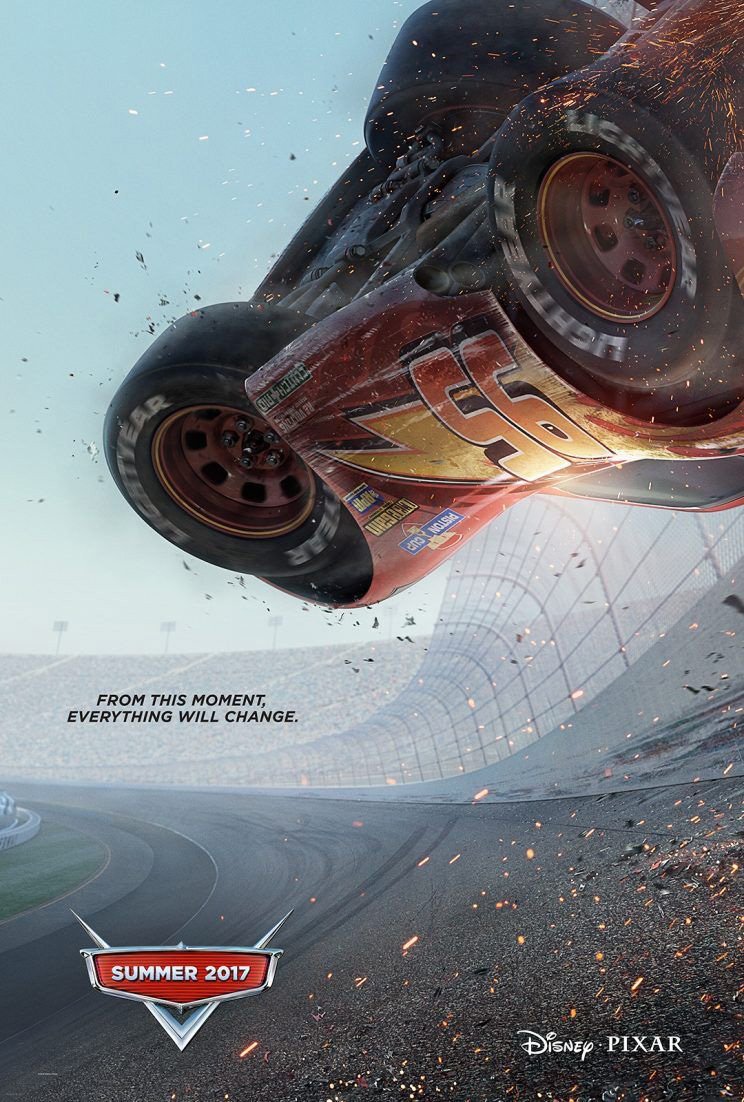 Cars 3: il poster del film